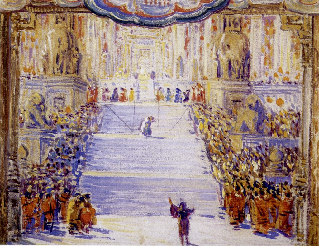 Turandot, the dream of Galileo Chini and Giacomo Puccini